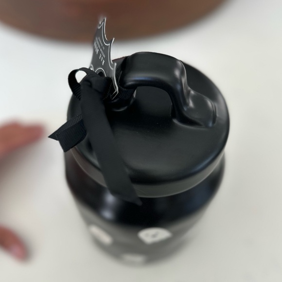 Rae Dunn BOO! Ghost Cannister in Black NEW - Picture 4 of 4